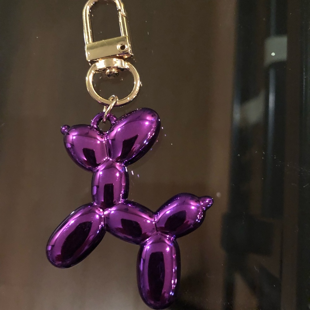Balloon Dog Key Chain/Purse Charm